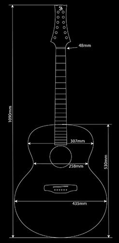 Le nom des cordes d'une guitare acoustique - Saimondy Arts et Culture
