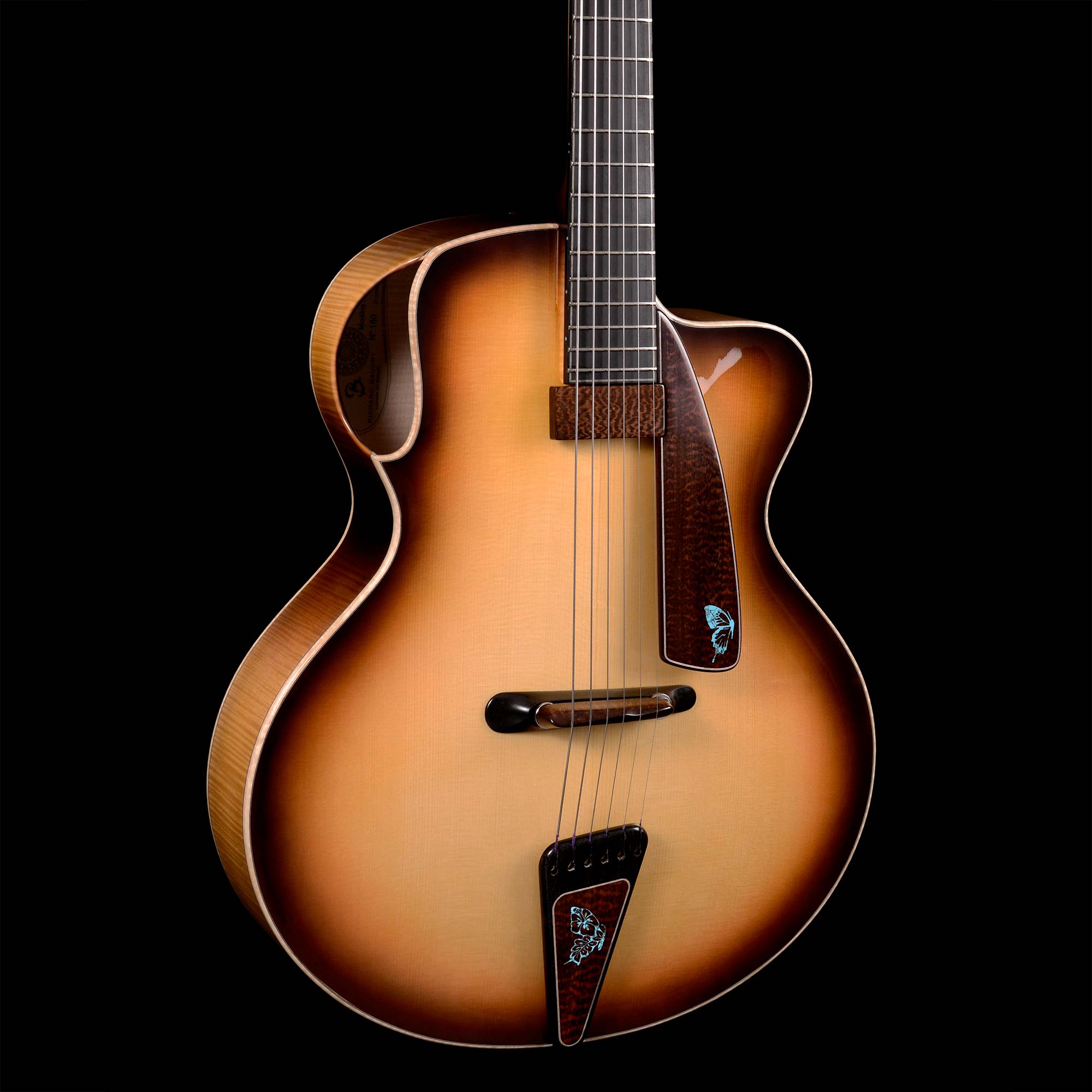 Guitare modèle Jazz Betty - Richard Baudry - Luthier